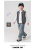 Muye Autumn Kids' Korean Style Knit Sweater Vest Cardigan - Boys' & Girls' Fashion Clothing
