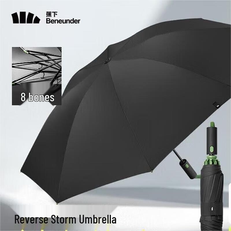 Beneunder Large Three-Fold Manual Umbrella