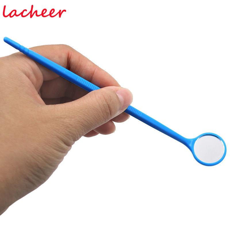 Thin handle professional precision dental mirror for eyelash extension