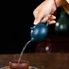 100ml Chinese Yixing Small Capacity Purple Clay Teapot Ball Hole Filter Handmade Xishi Tea Pot Zisha Kettle Teaware Tea Ceremony