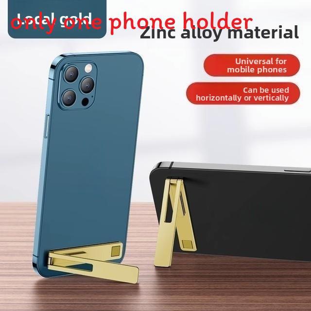 Super Slim Aluminum Mobile Phone Stand With Hidden Mount For Desk Use