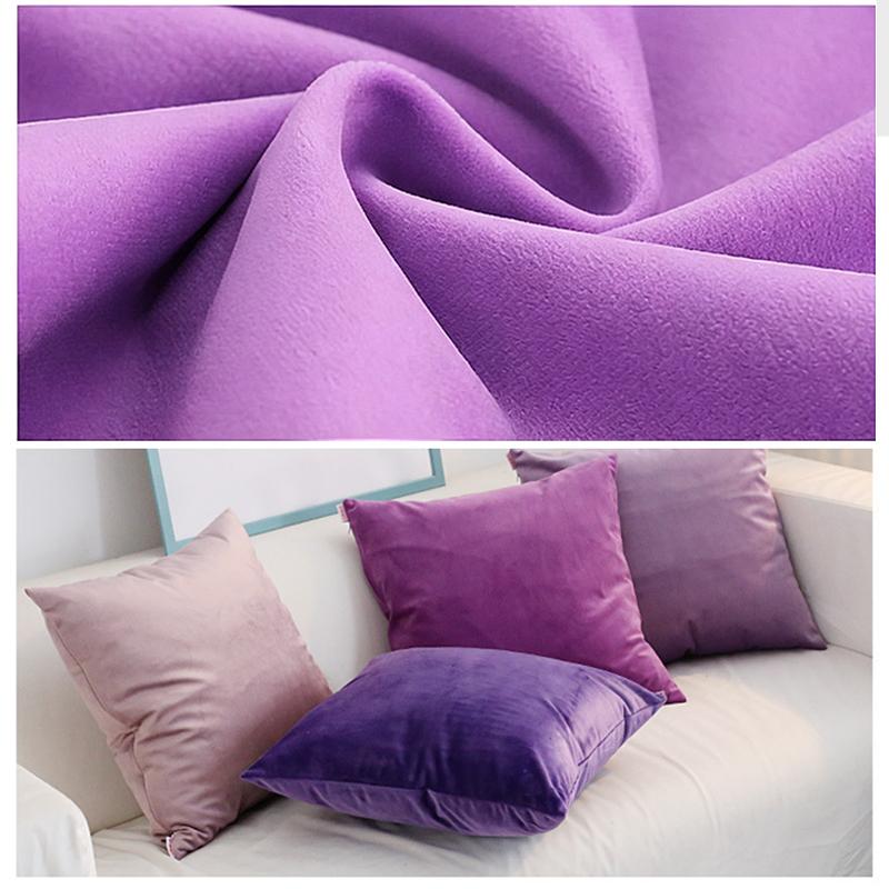 High-Quality 45*45CM Plush Pillow Case with Padded Layer for Cozy Home Decor