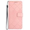 HT06 For Samsung Galaxy S24 Case Litchi Texture Stand Phone Wallet Cover
