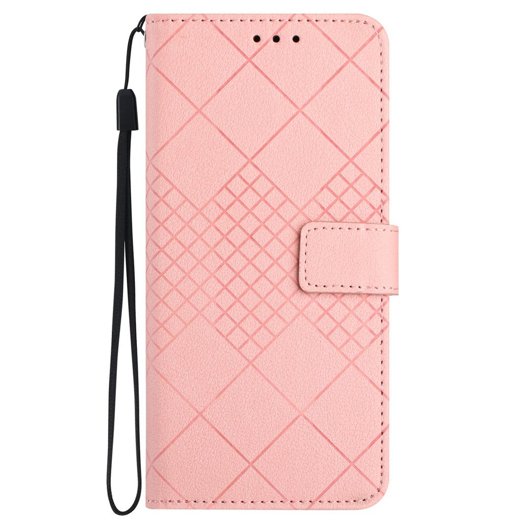 HT06 For Samsung Galaxy S24 Case Litchi Texture Stand Phone Wallet Cover