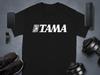 Tama Trommel Marke T-Shirt, Musikinstrument, Schlagzeuger Geschenk, Band T-Shirt, Musikliebhaber Shirt, Tama Logo Shirt, Geschenk für Musiker, Bandmitglied