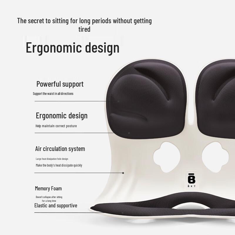 BKT Ergonomic Lumbar Support Posture Chair