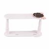 Clothes Hanger Storage Rack Multifunctional Punch Free Hanger Hook Home Balcony Clip Hanger Collector White