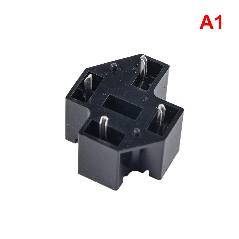Automotive 40A Relay Socket 4 Pin 5 Pin SPDT Type Connector Adapter for Car Motor Electrical Repair