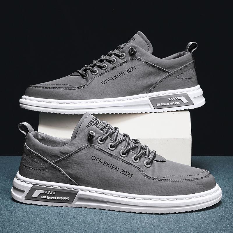 Canvas Shoes Men's Summer Board Shoes Casual Shoes All-match Small White Shoes Breathable Shoes Men's Models