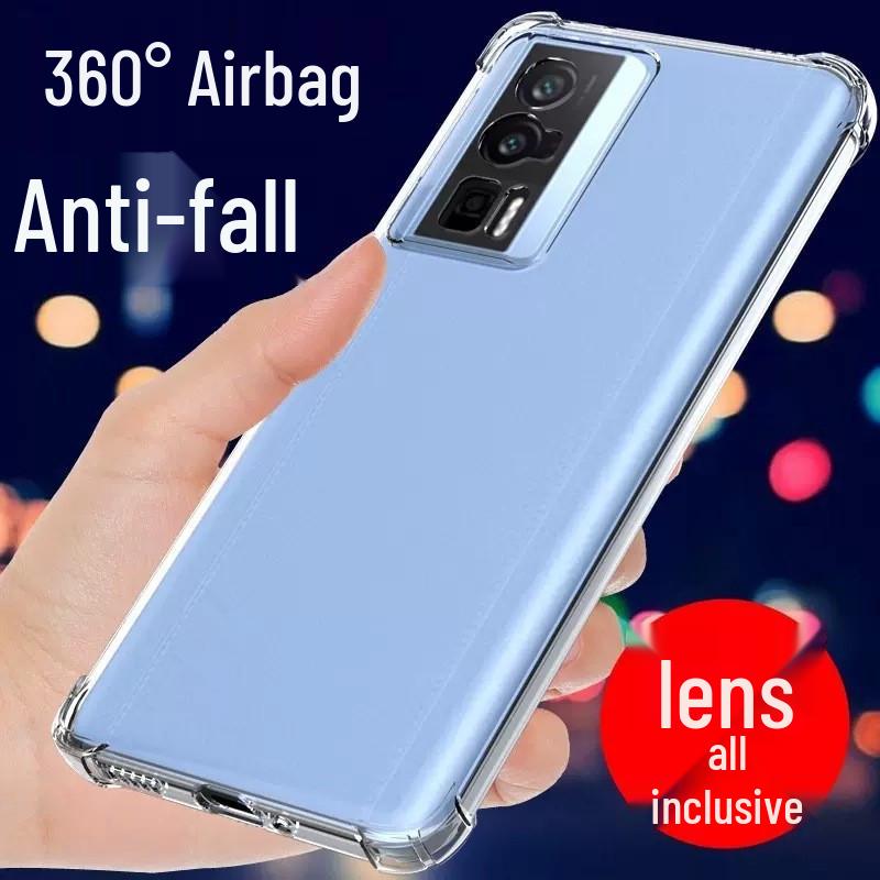 Průhledný kryt s airbagem pro Redmi K80 Pro/Note 12 Pro