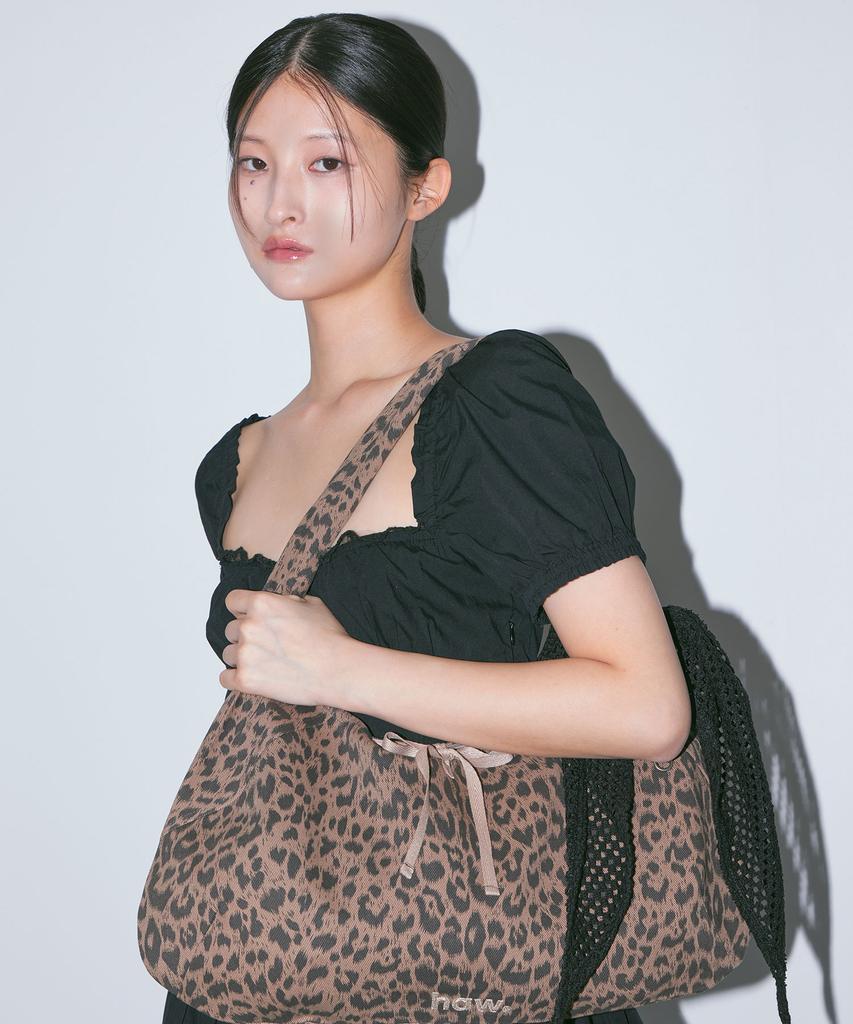 Haveawhale Leopard Pattern Eco Bag (Db)