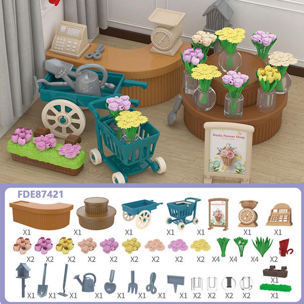 Dollhouse Miniature Furniture Accessories 1/12 Supermarket Micro Model Bedroom Forest Family For Kitchen Toys Doll Girl Gift