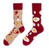 Asymmetric Crew Socks Men Women Cartoon Sports Casual Fashionable Pair