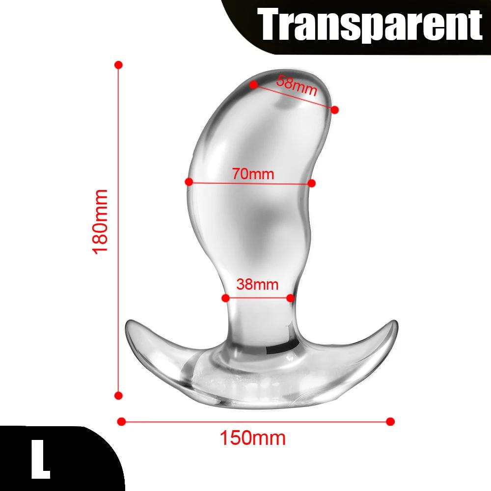 S/M/L/XL Butt Dilator Plug Anal Toys For Women Vaginal Expander Big Dildo Female Masturbator Sex Games Adult Erotic Products Men
