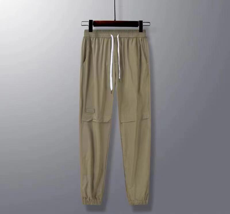Men s 2024 Summer Quick-Dry Tapered Running Pants M
