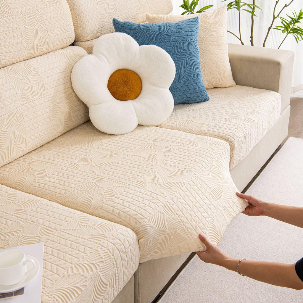 Four Seasons Universal-Sofabezug, Bezug für Sofa, rutschfest, All-Inclusive-Universalbezug, Sofakissenbezug, Stoff, modern, staubdicht