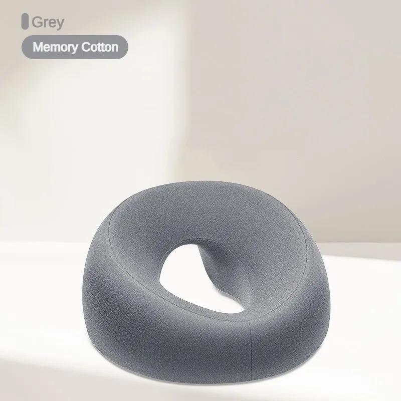 Durable And Safe Ergonomics Lying Down Pillow Memory Foam Breathable Head Rest Support Pillow Body Massage Face Rest Pillow For Beauty Salon