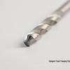 4241 HSS Straight Shank Twist Drill Bit, Polished for Clean Edges, Drills Aluminum, Iron, Wood, Metal, Sizes 1-13mm, White.
