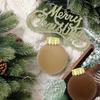 Convenience Christmas Balls Easy To Hang Metal Plastic