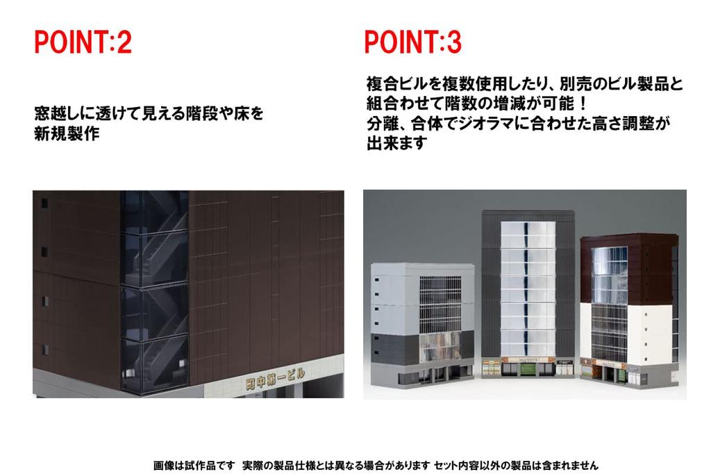 TOMIX N Gauge Complex Building Round Window 5-Story 4217 Railway Model Supplies