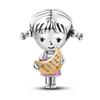 Copper Cute Boy With Girl Sports Cooking Love Couple Charm Bead Charms Bead Charms Compatible With Pandora Authentic Bracelets Do It Yourself Fine Jew