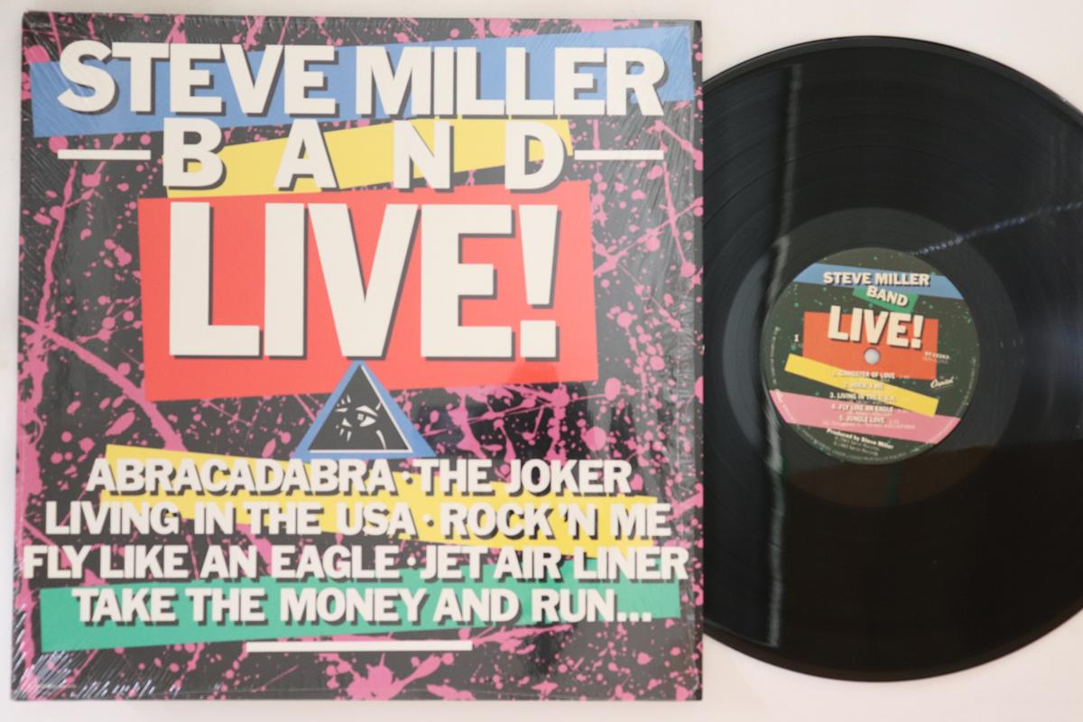

LP Record STEVE MILLER BAND - Live ST12263 CAPITOL 1983 US Rock Used