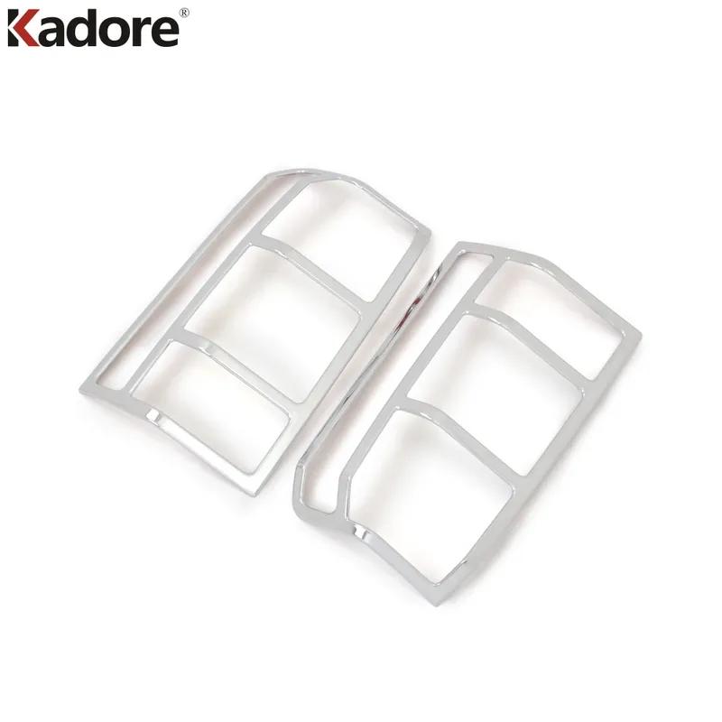 For Jeep Patriot 2007-2012 2013 2014 2015 2016 2017 Chrome Car Rear Tail Light Lamp Trim Cover Taillight Frame Trims Accessories