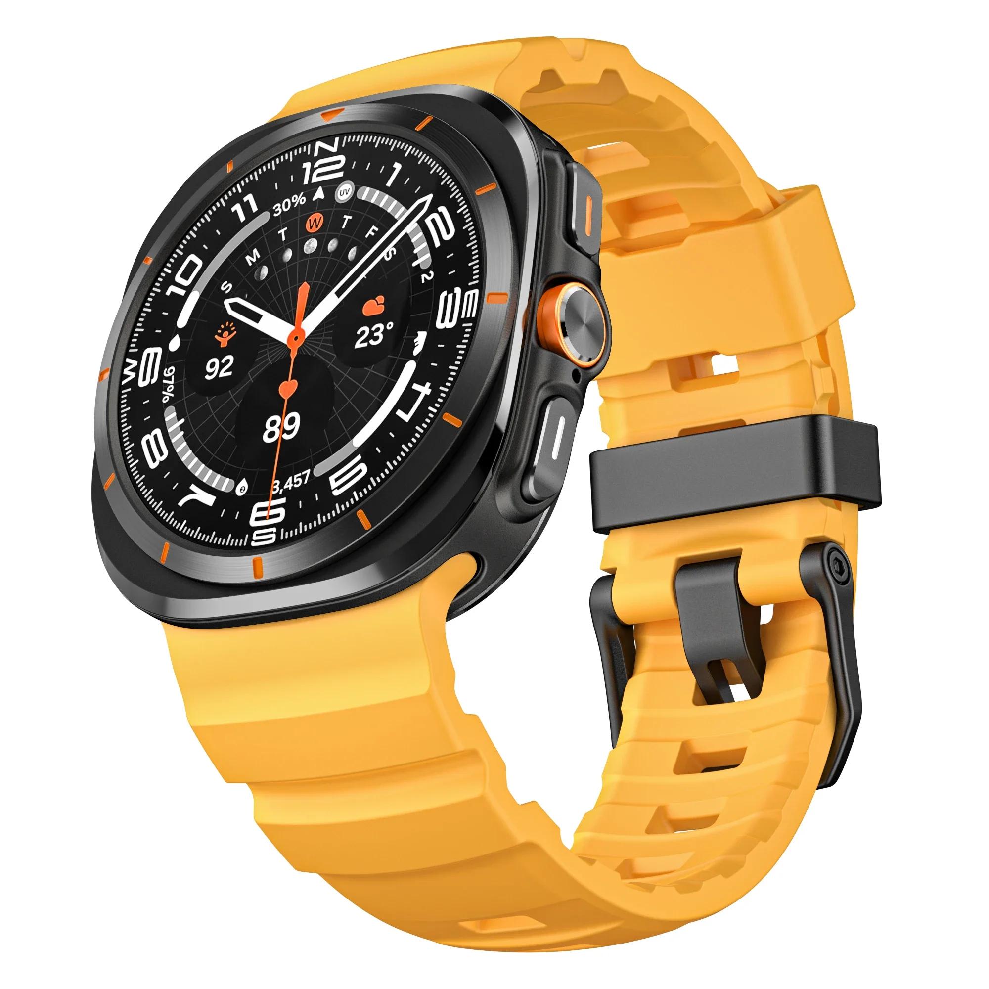 

Sport Band for Galaxy Watch 8 Classic 46mm Silicone Loop Strap for Galaxy Watch 8 40 44mm Ultra 2025 Correa Bracelet Accessories Watch Ultra 47mm