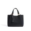 New leather women's tote bag, large bag, mom bag, simple commuter handbag, shoulder and crossbody bag