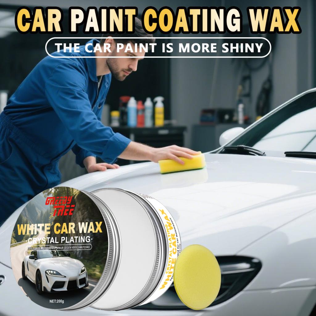Premium Car Paint Care Wax - Long-Lasting UV Protection & Deep Gloss Enhancer, Scratch Resistance for All Vehicles