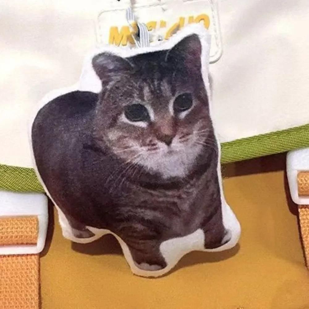 New High Quality Oiiaioooooiai Cat Voice Keychain Decompression Reverses German Kitten Voice Pendant With Sound Cat Voice Dolln