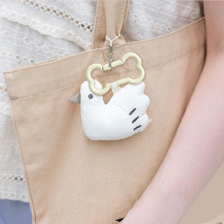 Zinc Alloy Bone Keychain Decoration Spring Operated Clasp Available In 6 Playful Color Options