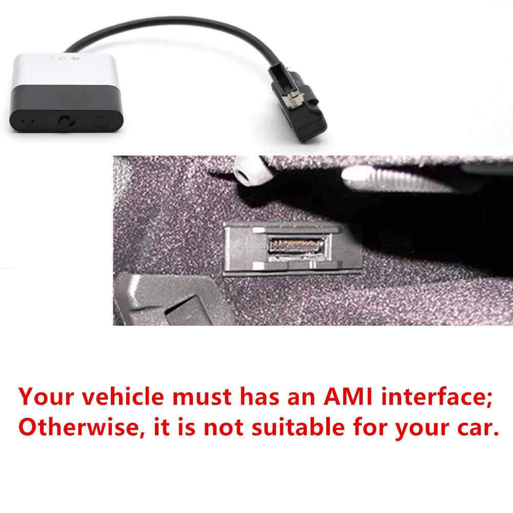 AMI Interface Bluetooth 5.0 AUX Adapter Fit for Benz 400/c63/glk350/260 with AMI