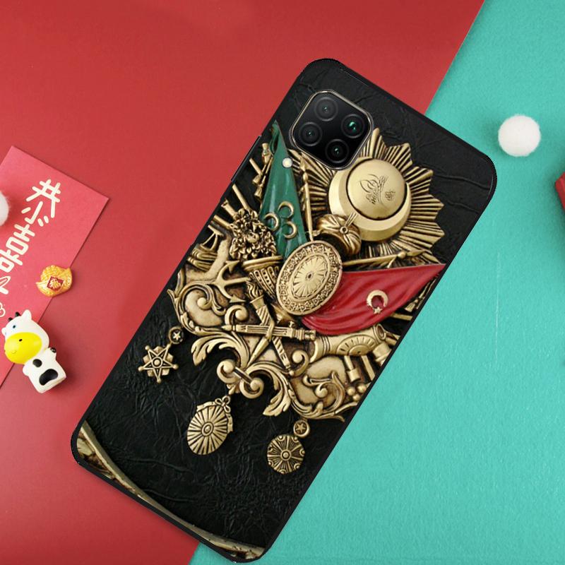 

Чехол-футляр с гербом Османской империи для Huawei Nova 9 10 SE 5T 11i 8i 7i 3i Y61 Y91 Y60 Y70 Y90 P20 P30 Pro P40 Lite P Smart 2021