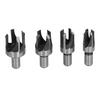 8pcs Straight and Tapered Taper Wood Plug Cutter Drill Bit Set  Woodworking Drilling
