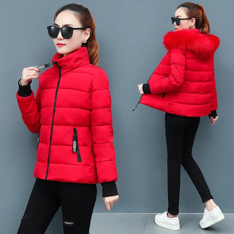 Women's Winter Parka Jacket Korean Version Loose Padded Outerwear Ladies Temperament Casual Warm Jacket