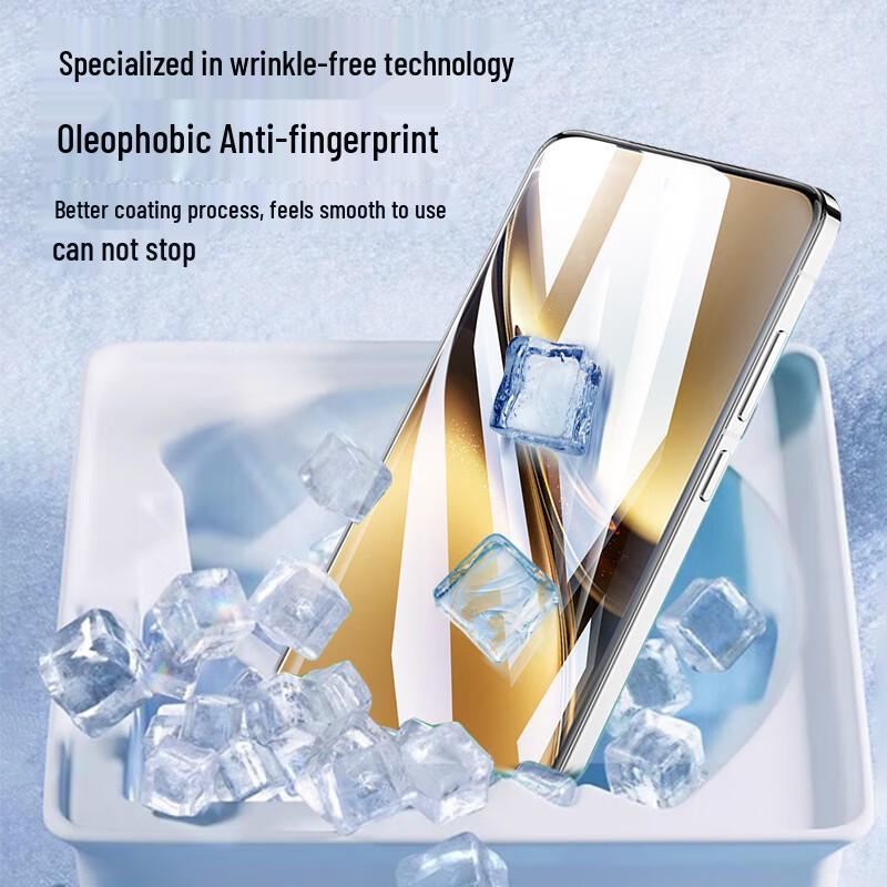 Smorss 3D Gebogener Vollflächig Klebender Displayschutz aus Gehärtetem Glas für vivo