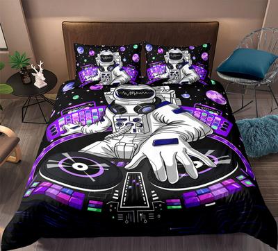 Bedding Set Astronaut Printed Pattern Duvet Cover Kids Adult Bed Set Room Decor Individual Pillowcase, Duvet Cover or Set