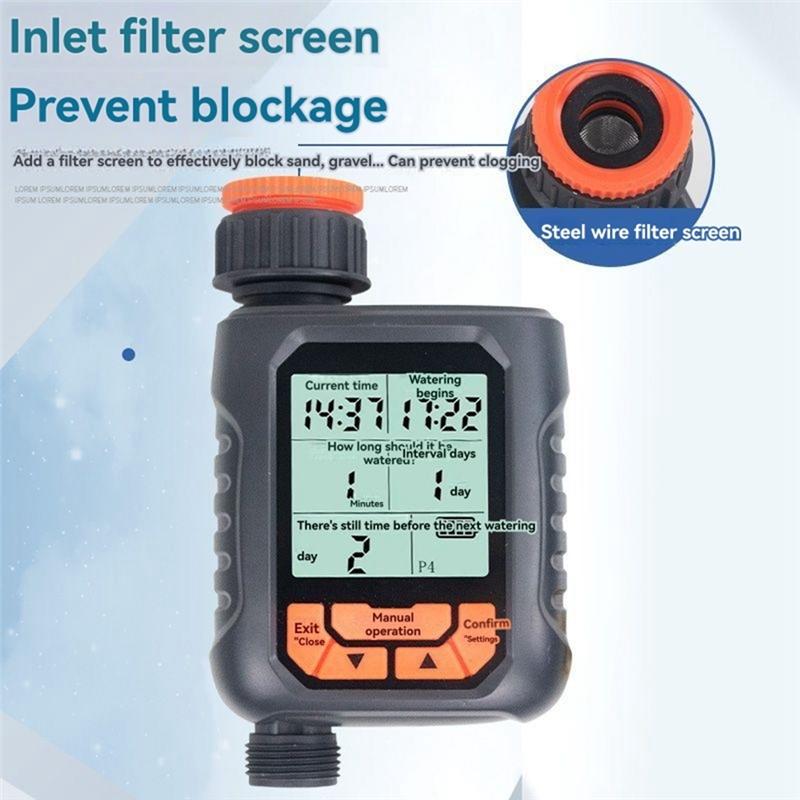 AT19-Watering Garden Irrigation System 5M-30M Outdoor Misting Cooling 1/4"' Atomizer Nozzles 4/7Mm Hose For Patio Greenhouse