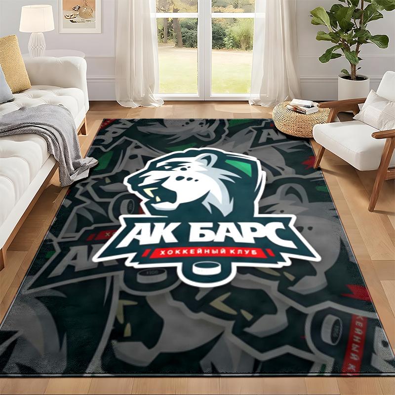 Ak Bars Kazan Carpet Door Mat for Living Room or Bedroom Protective Mat Under Chair Office Decoration Christmas Gift Birthday Present