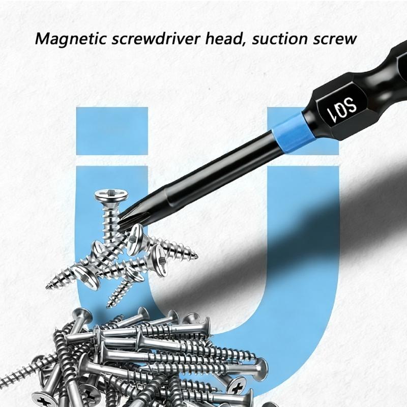 High Accuracy 15Pcs Screwdriver Bit In Multiple Shape Crafted From Strong Carbon Steel Flexible Tool Accessories