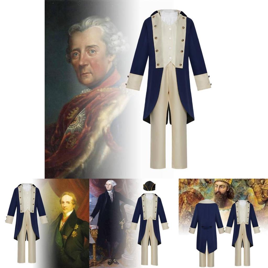 Unisex President Role-playing Outfit For Kids Steampunk Fantasy Costume