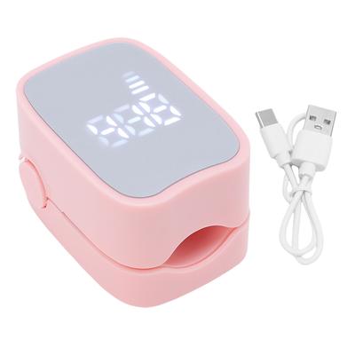 Nagelreinigungslichtgerät Smart Digitalanzeige Tragbares Nagelreparaturlicht Hocheffektiv Pink