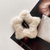 Lot de 5 épingles à cheveux en forme d'étoile pour femme, accessoires de coiffure, mignons et flous, pour l'automne et l'hiver