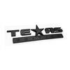 Raised Emblems TEXAS EDITION Gloss Black 3D for Chevy Silverado Stickers 3 Packs
