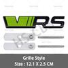 Metal 3D VRS Badge Car Front Grill Emblem VRS Rear Trunk JGHJ6 Decal Stickers For Fabia Octavia Rapid Superb Yeti  Karoq Vision Kodiaq