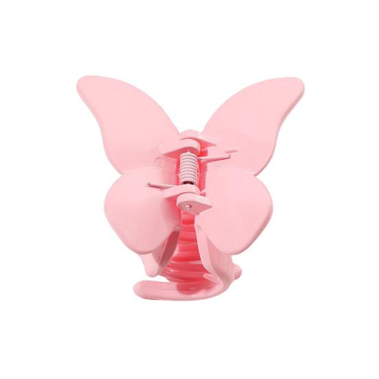 2Pcs Butterfly Hairpins Hair Accessories 2.64" Claw Clips for Women,Glossy Hair Clips for Thick or Thin Hair, Cute Girls' Hair Clips