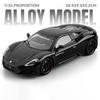 1/24 Maserati MC20 Cabrio Alloy Track Racing Car Model Diecast Metal Sports Car Vehicles Model Sound and Light Children Toy Gift
