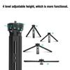 Aluminium Alloy Mini  Desktop Tripod Adjustable 1 4   Screws for SLR Mirrorless Camera Mobile