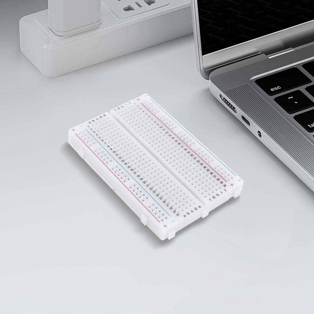 20-1pcs 400 Tie Points Solderless PCB Breadboard Spliceable Mini Universal Test Protoboard for Experiment Test Robot